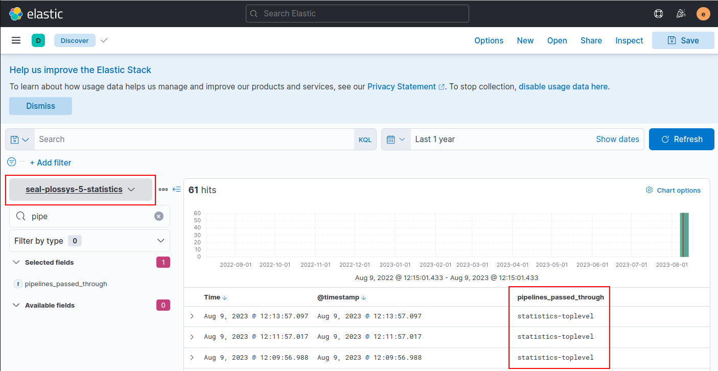 Statistics Pipelines